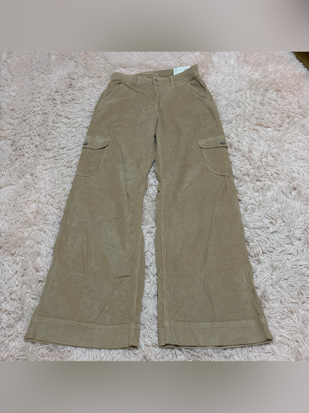 American Eagle super high rise baggy wide leg NWT size 4
